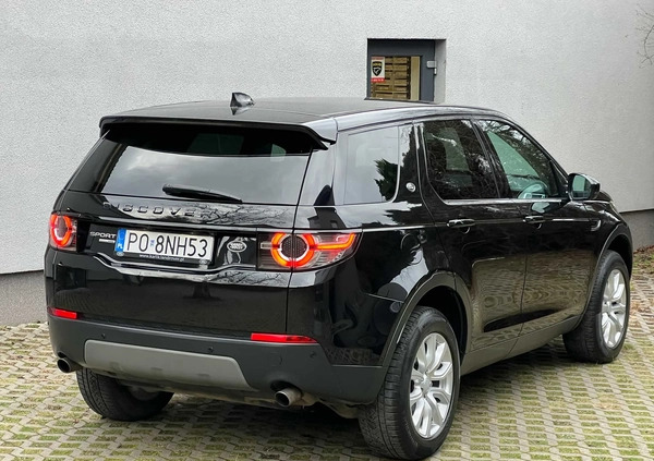 Land Rover Discovery Sport cena 77900 przebieg: 143345, rok produkcji 2016 z Grajewo małe 631